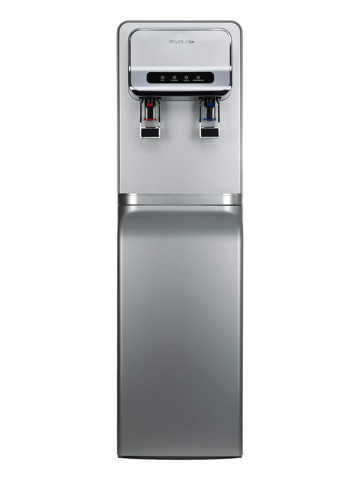 

Кулер для воды ECOCENTER G-X106E с нижней загрузкой бутыли, серебро, G-X106E