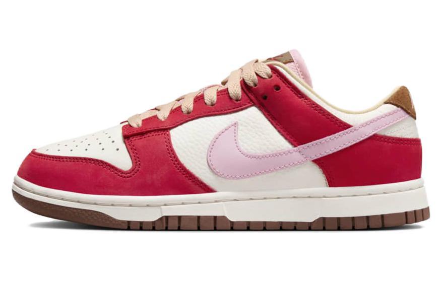 

Кеды унисекс Nike Dunk Low Sail and Sport Red белые 39 EU, Белый, Dunk Low Sail and Sport Red