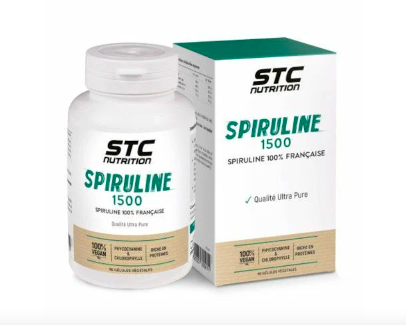 Спирулина STC Nutrition Spiruline, 90 капсул