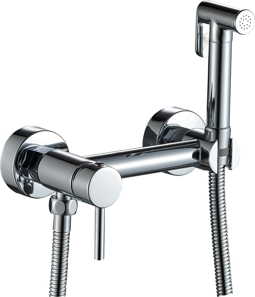 

Смеситель Haiba HB5510 с гигиеническим душем, хром, Серебристый, HB5510