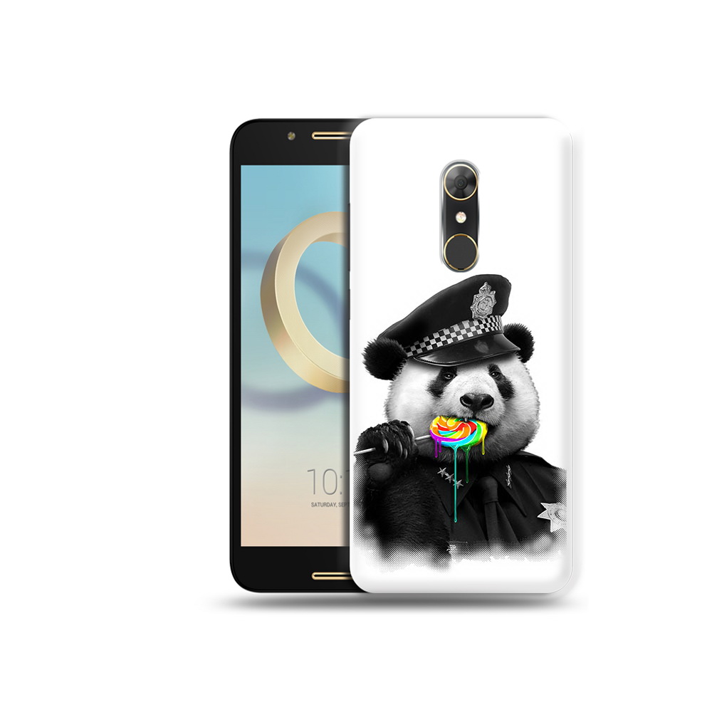 

Чехол MyPads Tocco для Alcatel A7 Панда полиция (PT133991.671.130), Прозрачный, Tocco