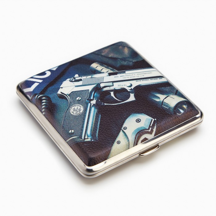 

Портсигар мужской NoBrand Desert Eagle разноцветный, Desert Eagle