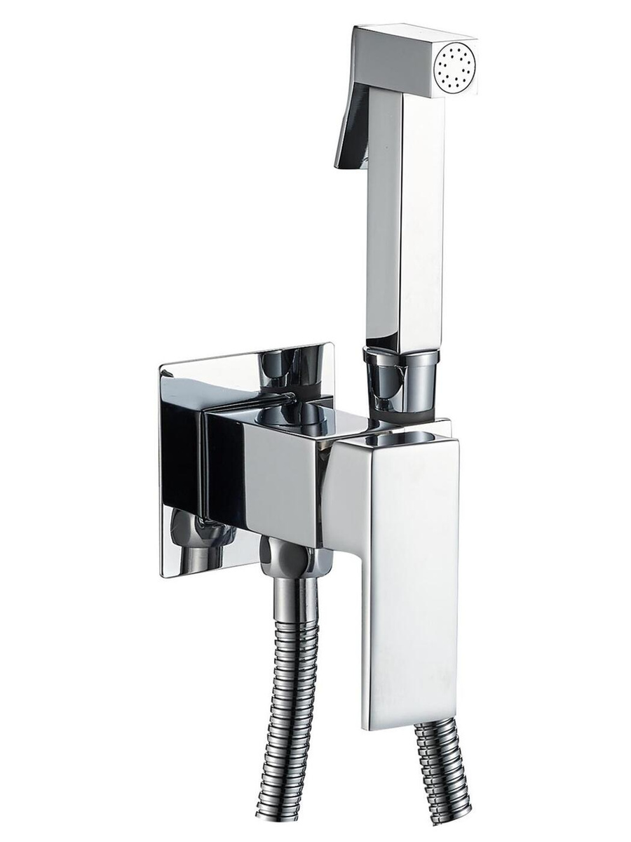 

Смеситель Haiba HB5512 с гигиеническим душем, хром, Серебристый, HB5512