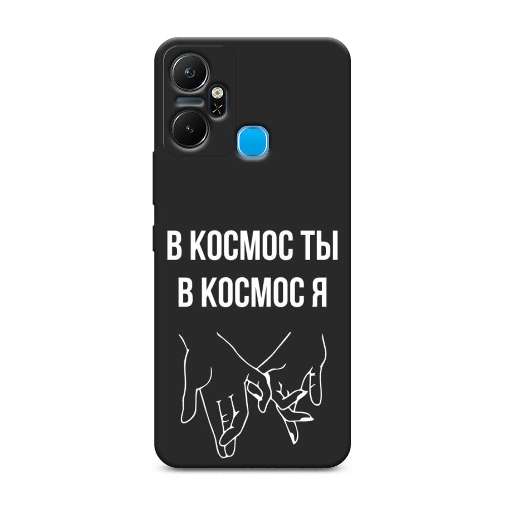 фото Чехол awog 3102352-1 для infinix smart 6 plus "в космос ты в космос я"