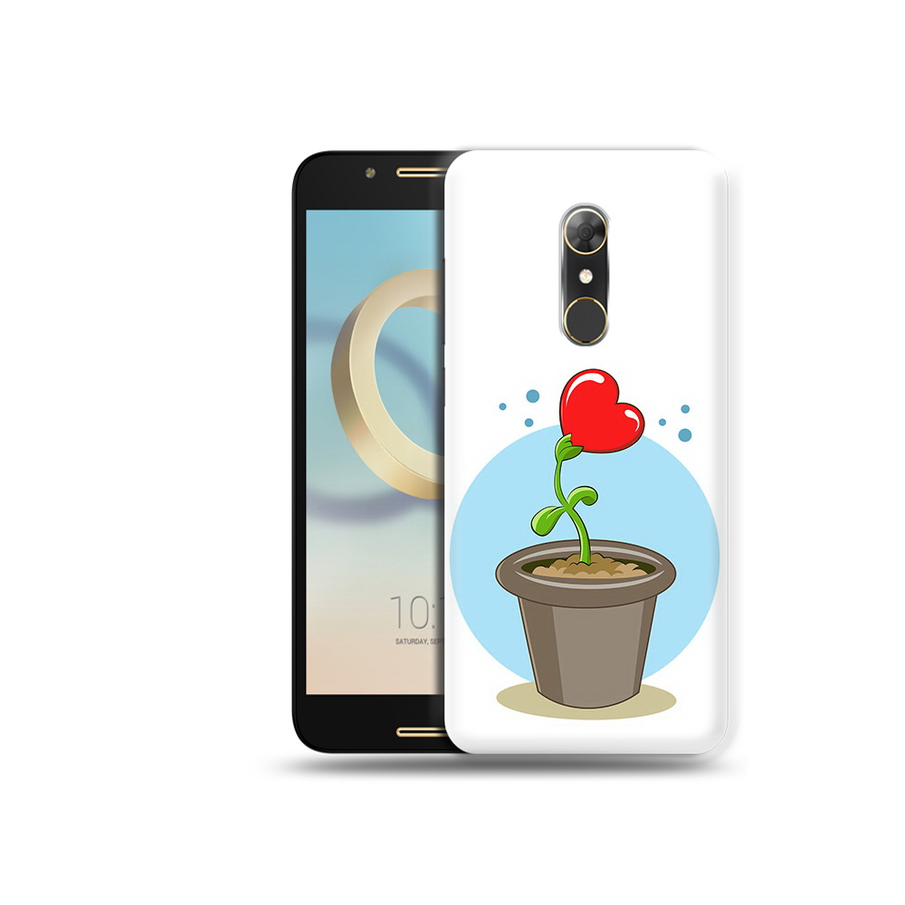 

Чехол MyPads Tocco для Alcatel A7 Растение любви 14 февраля (PT133991.671.145), Прозрачный, Tocco