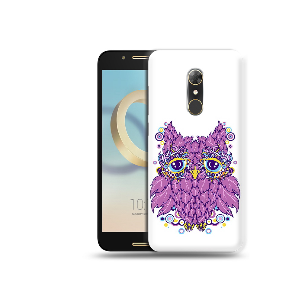

Чехол MyPads Tocco для Alcatel A7 Розовая сова (PT133991.671.147), Прозрачный, Tocco