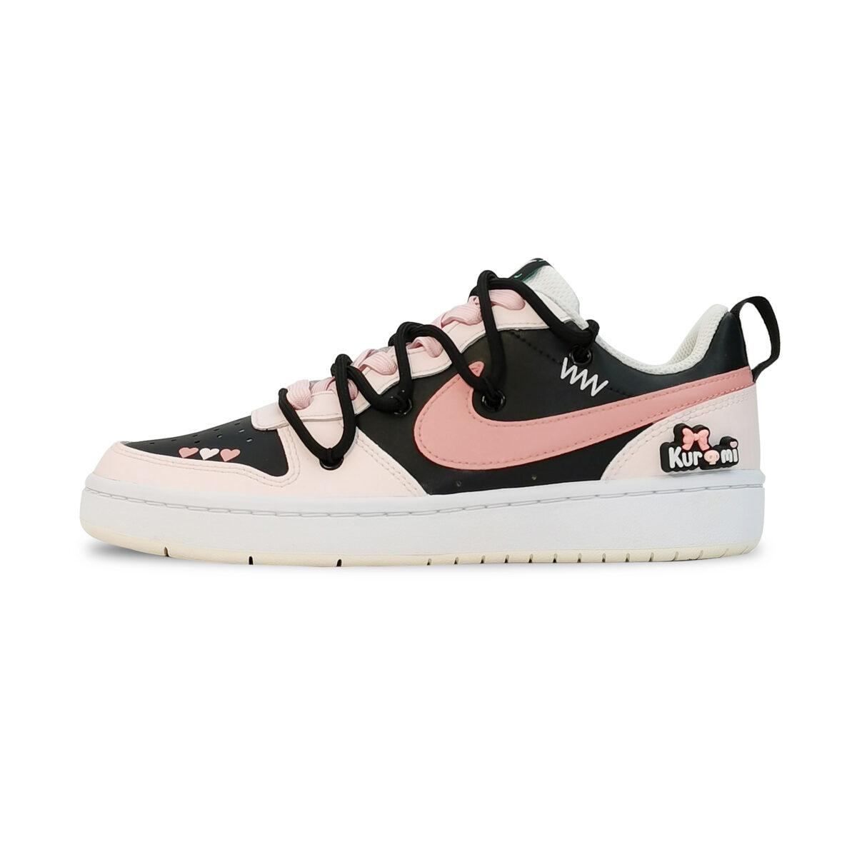 

Кеды унисекс Nike Court Borough Low2 GS розовые 35.5 EU, Розовый, Court Borough Low2 GS