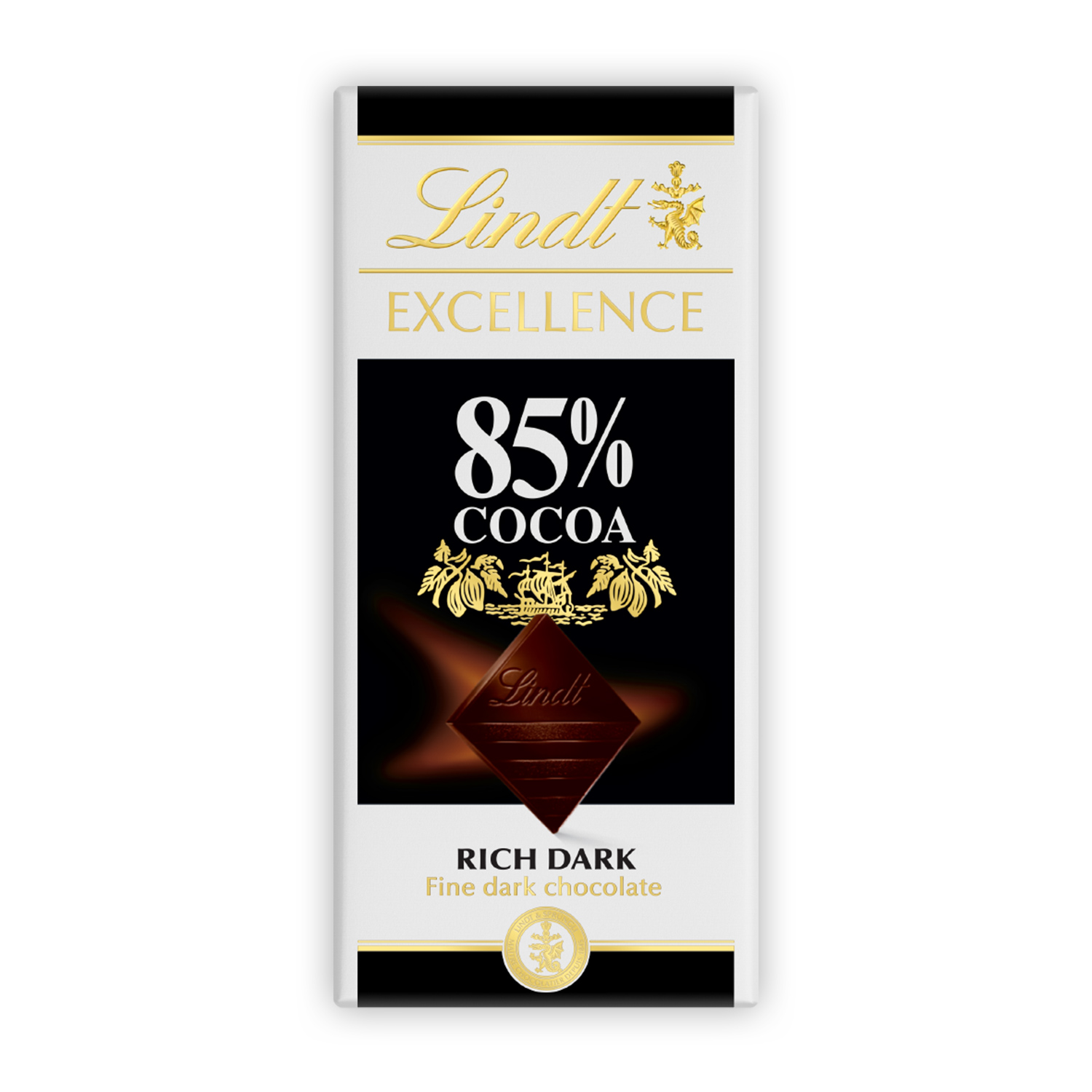 Шоколад темный Lindt excellence 85% 100 г