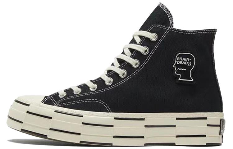 

Кеды унисекс Converse Brain Dead 1970s черные 39.5 EU, Черный, Brain Dead x Converse 1970s