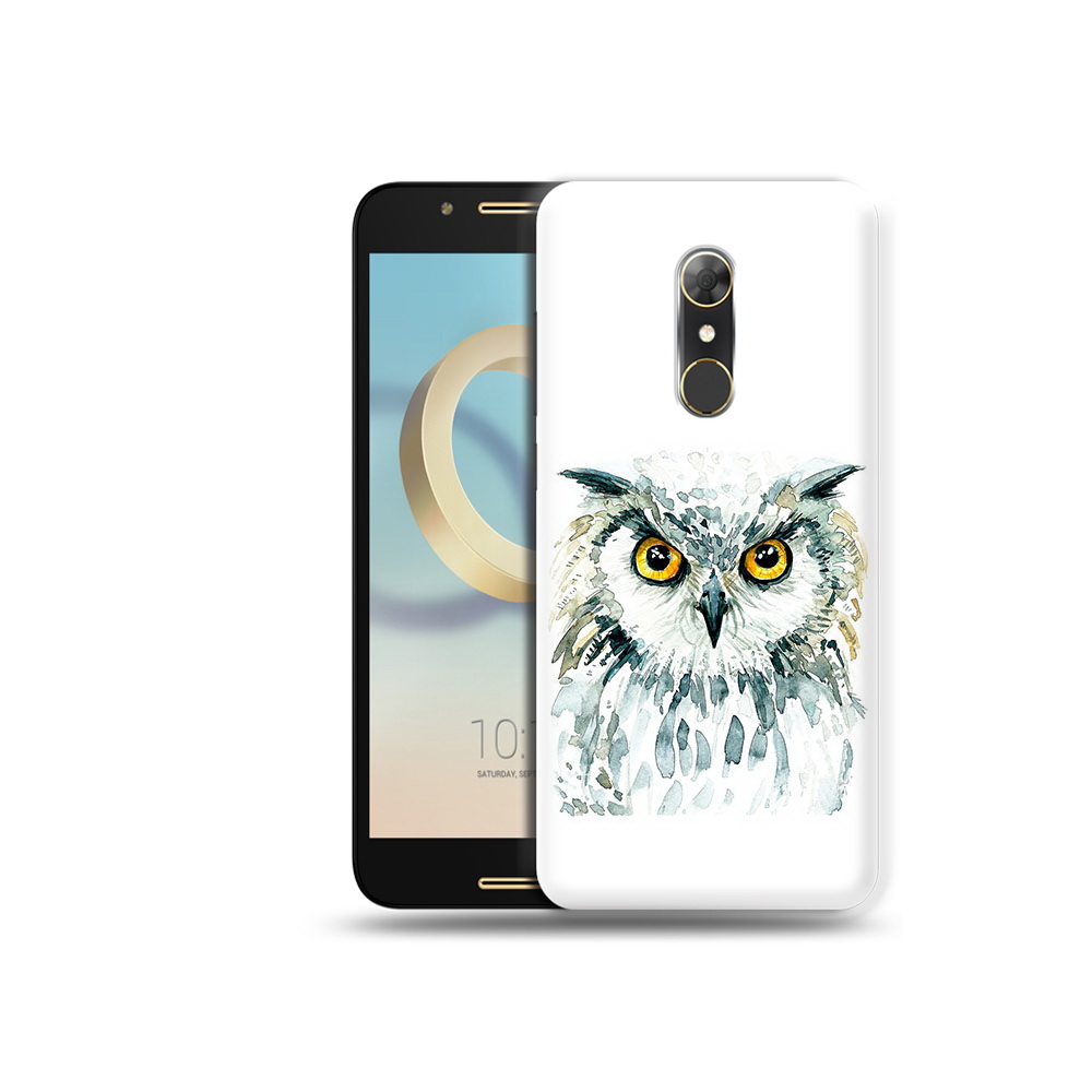 

Чехол MyPads Tocco для Alcatel A7 Серьезная сова (PT133991.671.156), Прозрачный, Tocco
