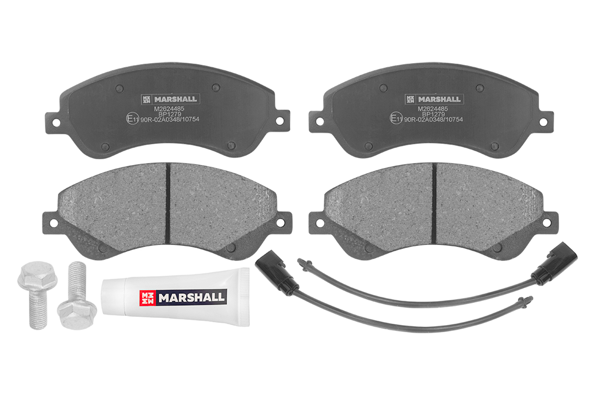 

Тормозные колодки MARSHALL Autoparts передние дисковые M2624485