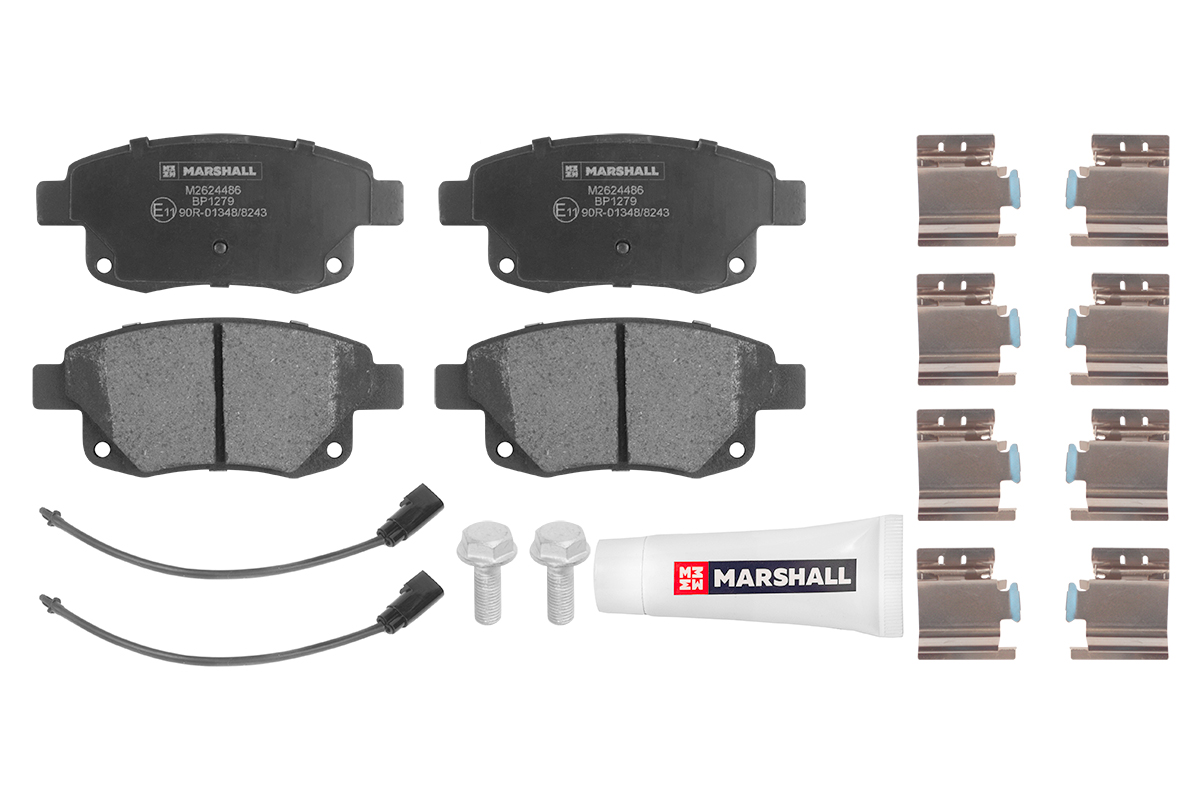 

Тормозные колодки MARSHALL Autoparts задние дисковые M2624486
