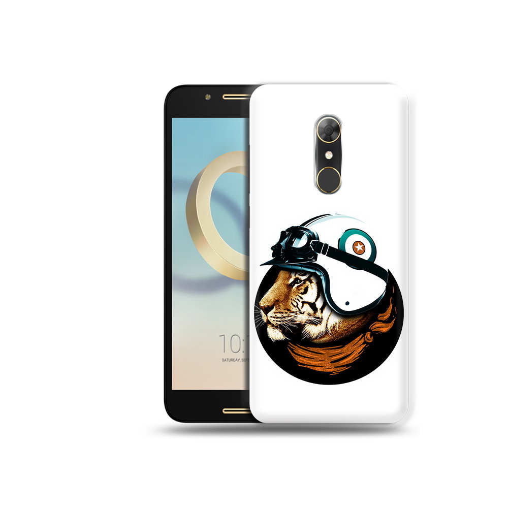 

Чехол MyPads Tocco для Alcatel A7 Тигр в шлеме (PT133991.671.171), Прозрачный, Tocco