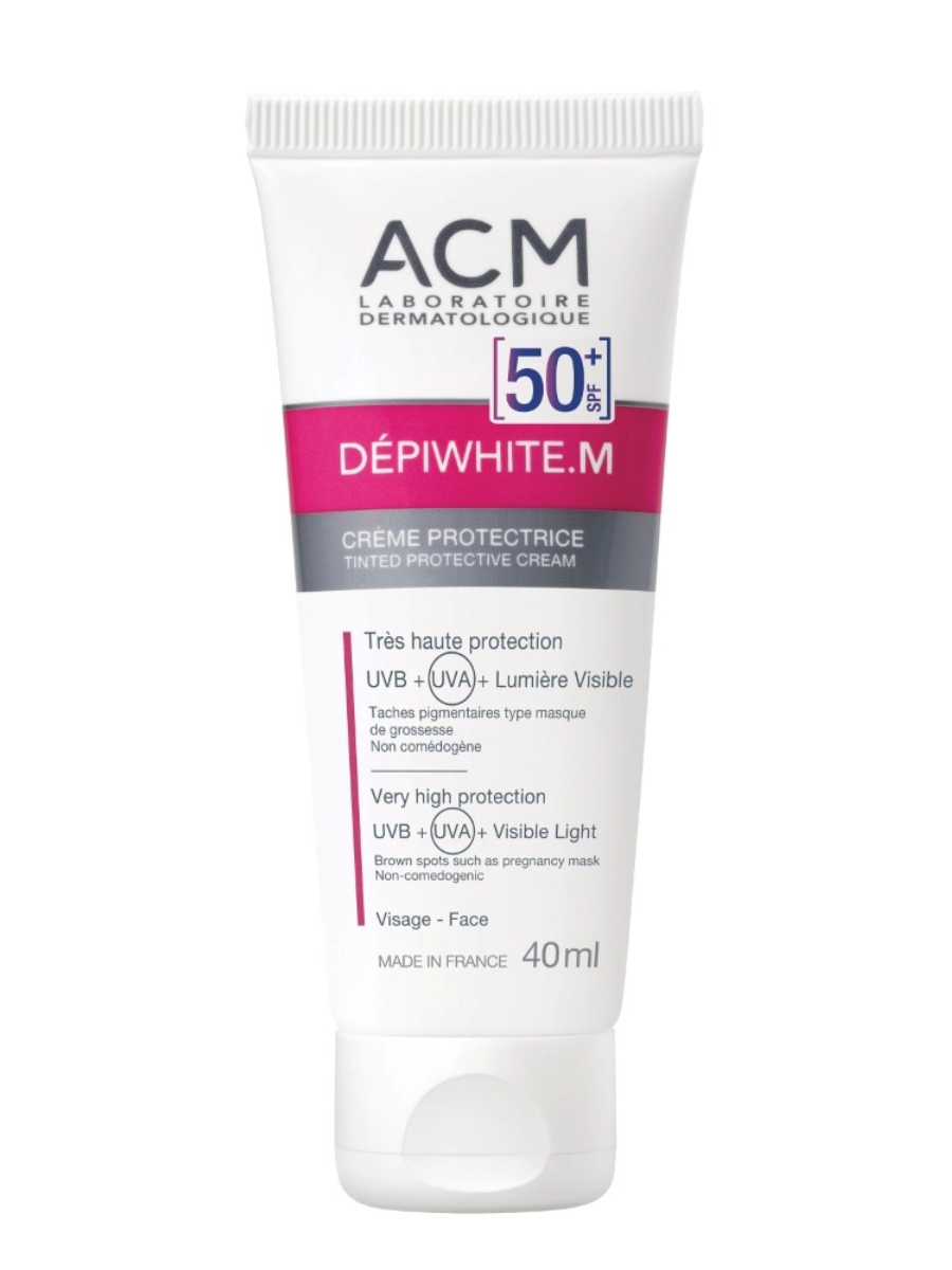 

Крем для лица ACM Laboratoire Dermatologique Depiwhite М, защитный SPF 50+, 40 мл