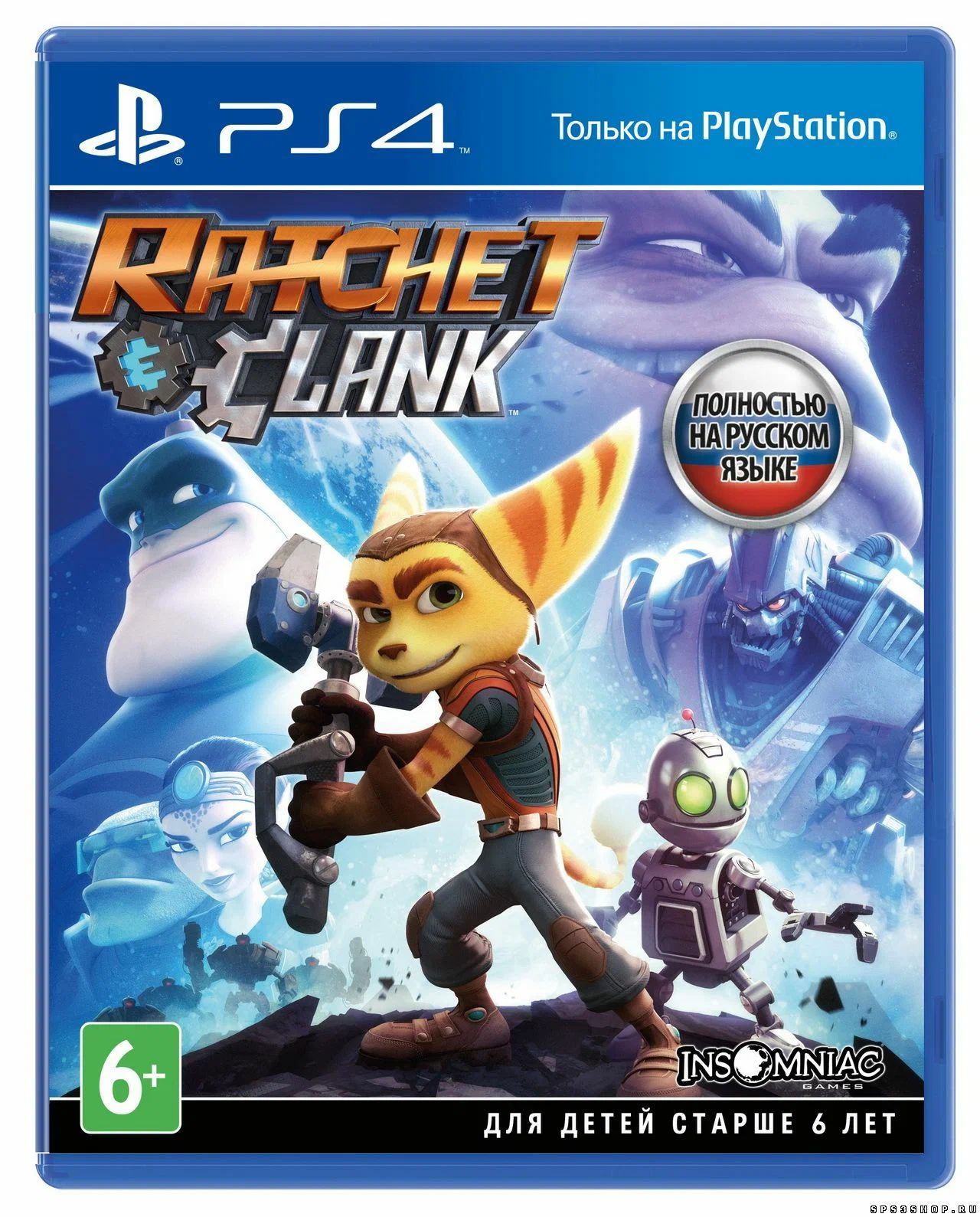 

Игра для PS4 Ratchet Clank (Русская версия), Ratchet Clank