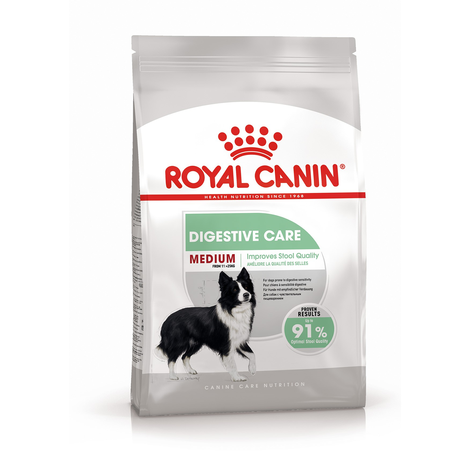 

Сухой корм для собак Royal Canin Medium Digestive Care, с чувствительным пищеварением 3 кг, Medium Digestive Care