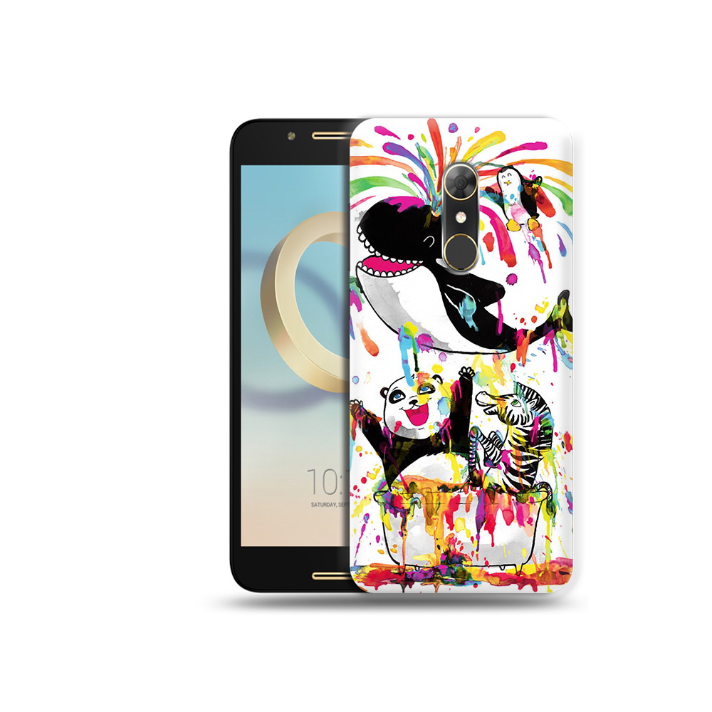

Чехол MyPads Tocco для Alcatel A7 Хиппи кит (PT133991.671.191), Прозрачный, Tocco