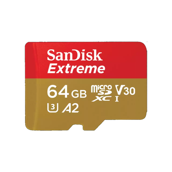 Micro SD 64GB SanDisk Extreme 100MB/s (SDSQXAH-064G-GN6GN)