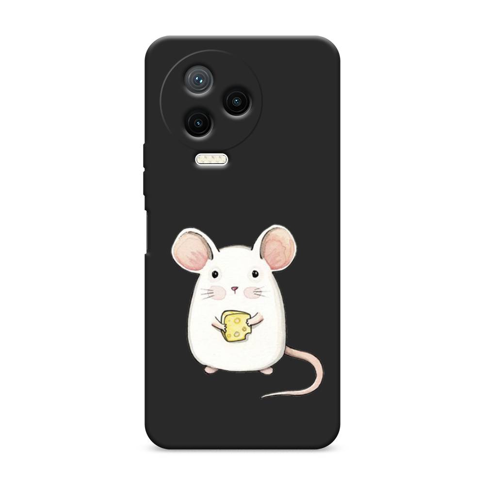 

Чехол Awog на Infinix Note 12 Pro 4G/ Note 12 (2023) "Мышка", Белый, 3103052-1