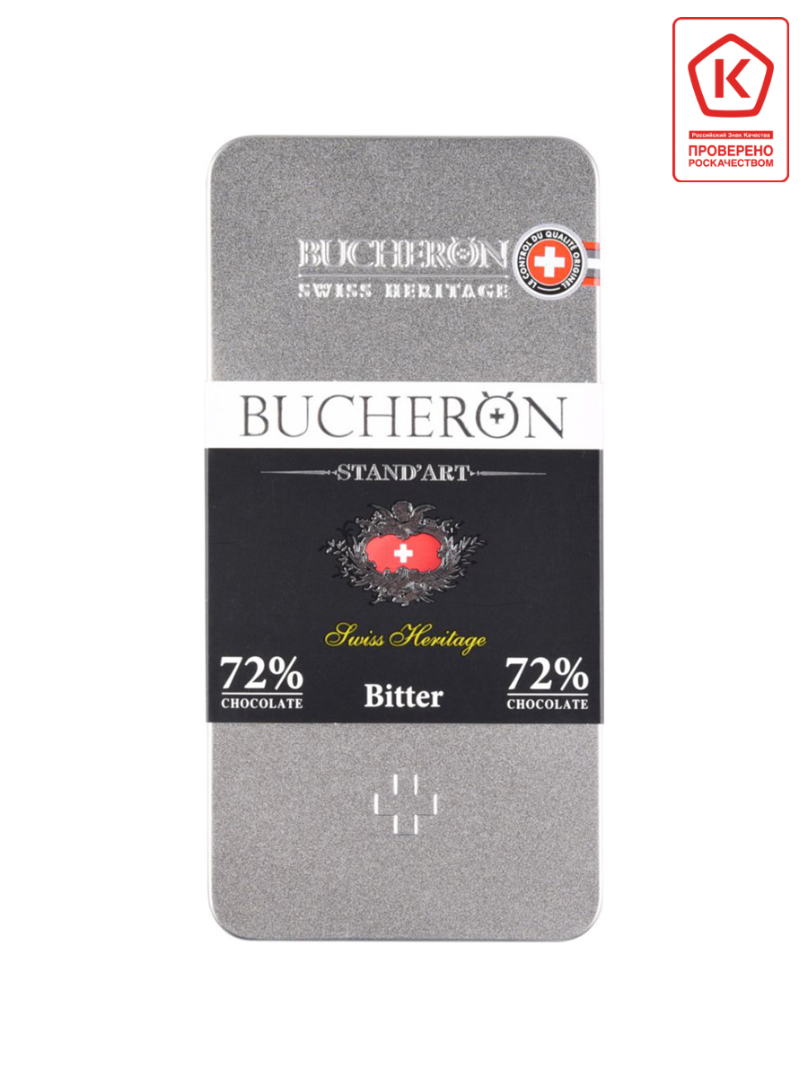 фото Шоколад горький bucheron standart 72% 100 г