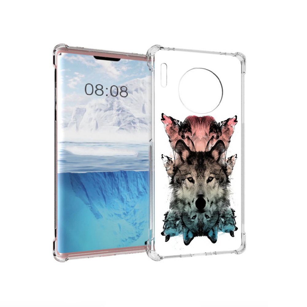 

Чехол MyPads Tocco для Huawei Mate 30 Pro стая, Прозрачный, Tocco