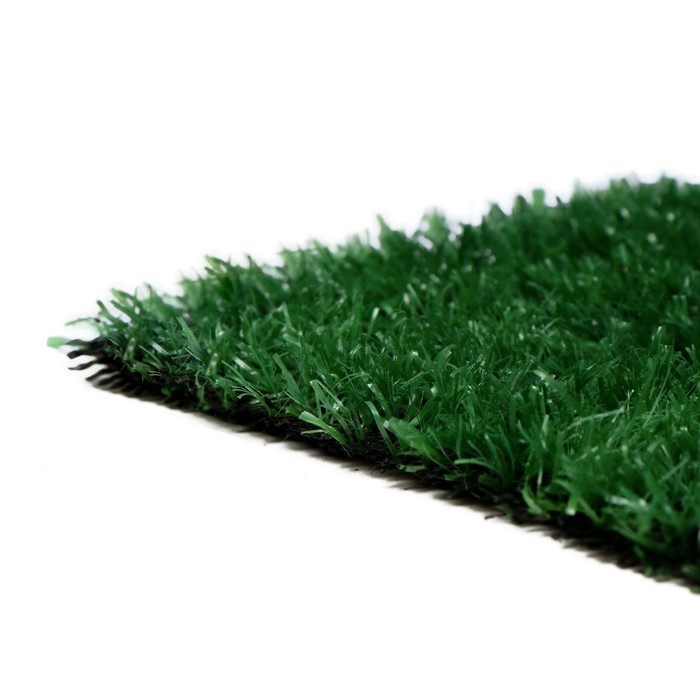 фото Greengo газон искусственный, ворс 10 мм, 2 × 5 м, тёмно-зелёный