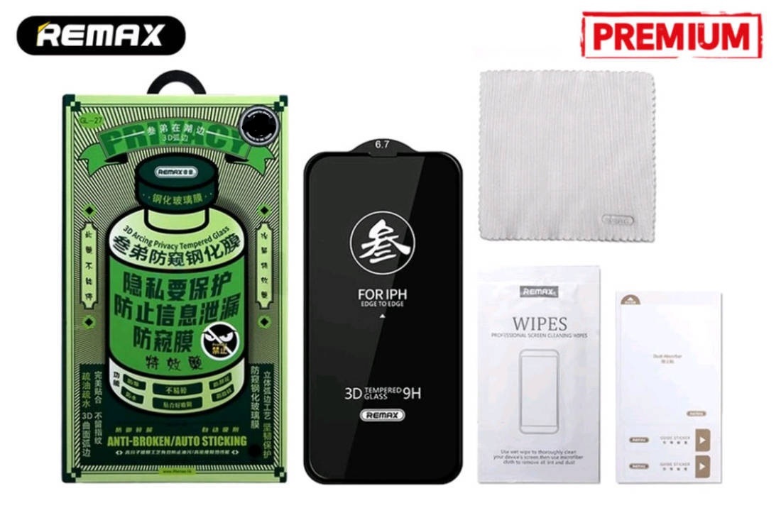 

Защитное стекло Remax GL-27 3D AntiSpy/Антишпион для iPhone 12/12 Pro