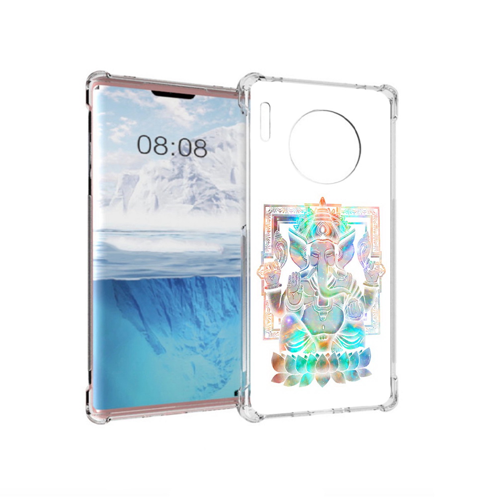 

Чехол MyPads Tocco для Huawei Mate 30 Pro умный слон, Прозрачный, Tocco