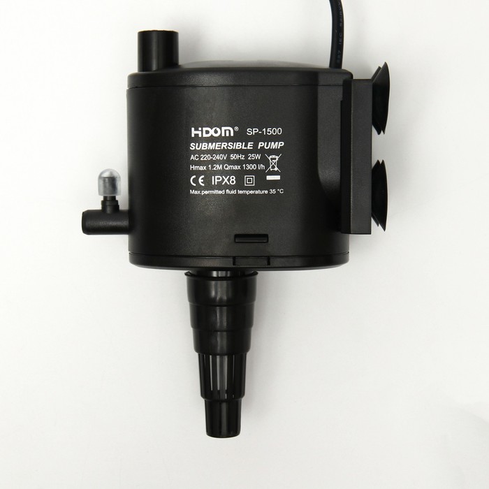 

Помпа Hidom SP-1500, 1300 л/ч, 25 Вт, многуфункциональная 3 в 1