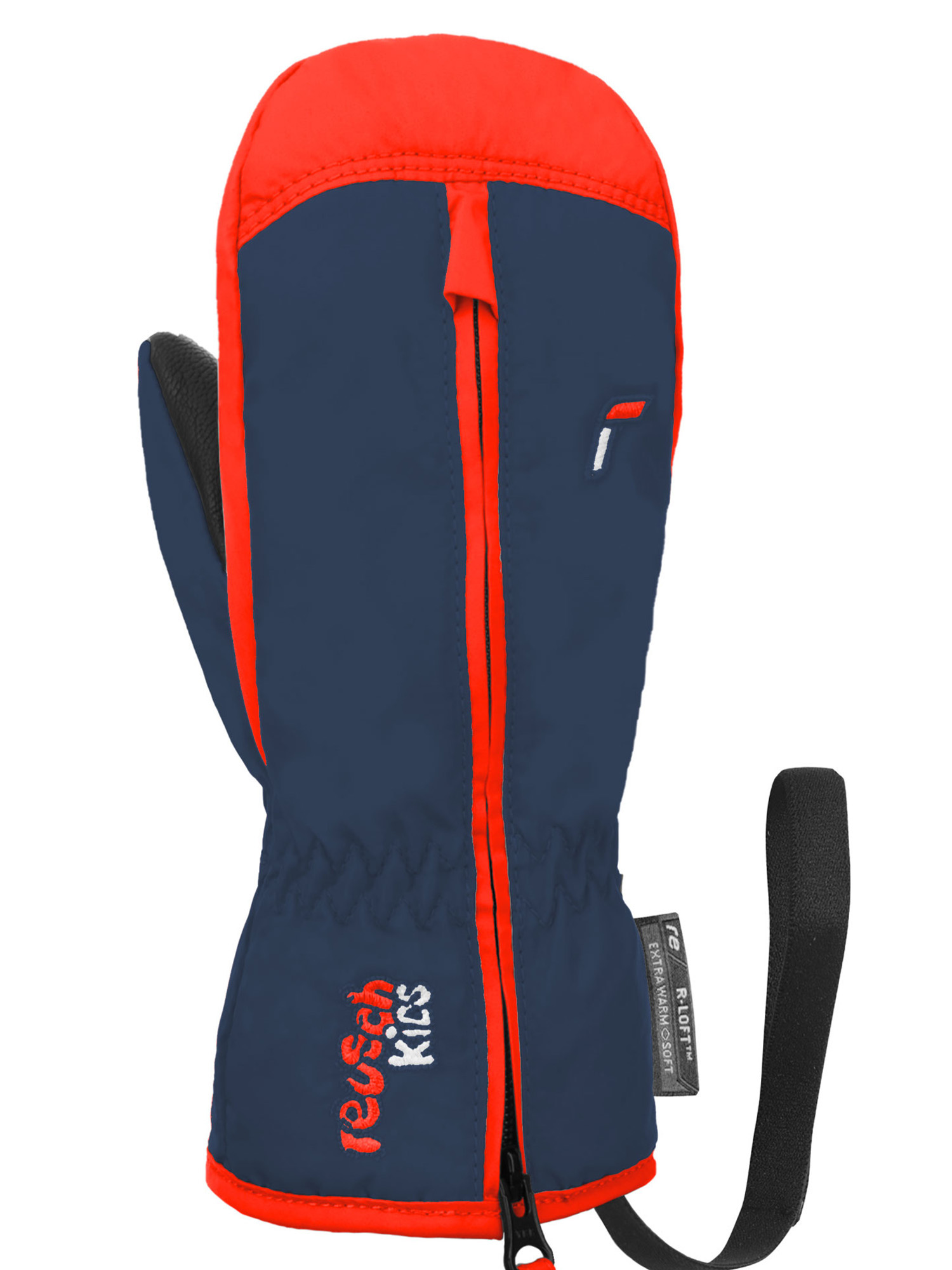 

Варежки Reusch Ben Dress Blue/Cherry Tomat (Дюйм:4) 2024-25, Синий, Ben