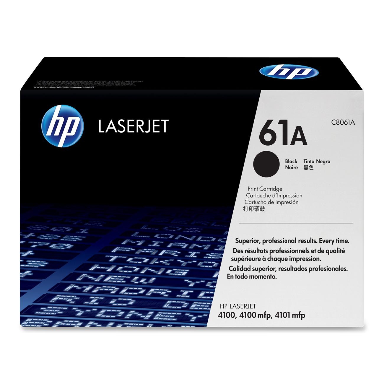 

Картридж для лазерного принтера HP С8061A С8061A Black, оригинальный, Черный, С8061A