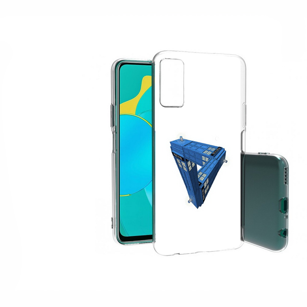 

Чехол MyPads Tocco для Huawei Honor 30S головолока абстракция, Прозрачный, Tocco