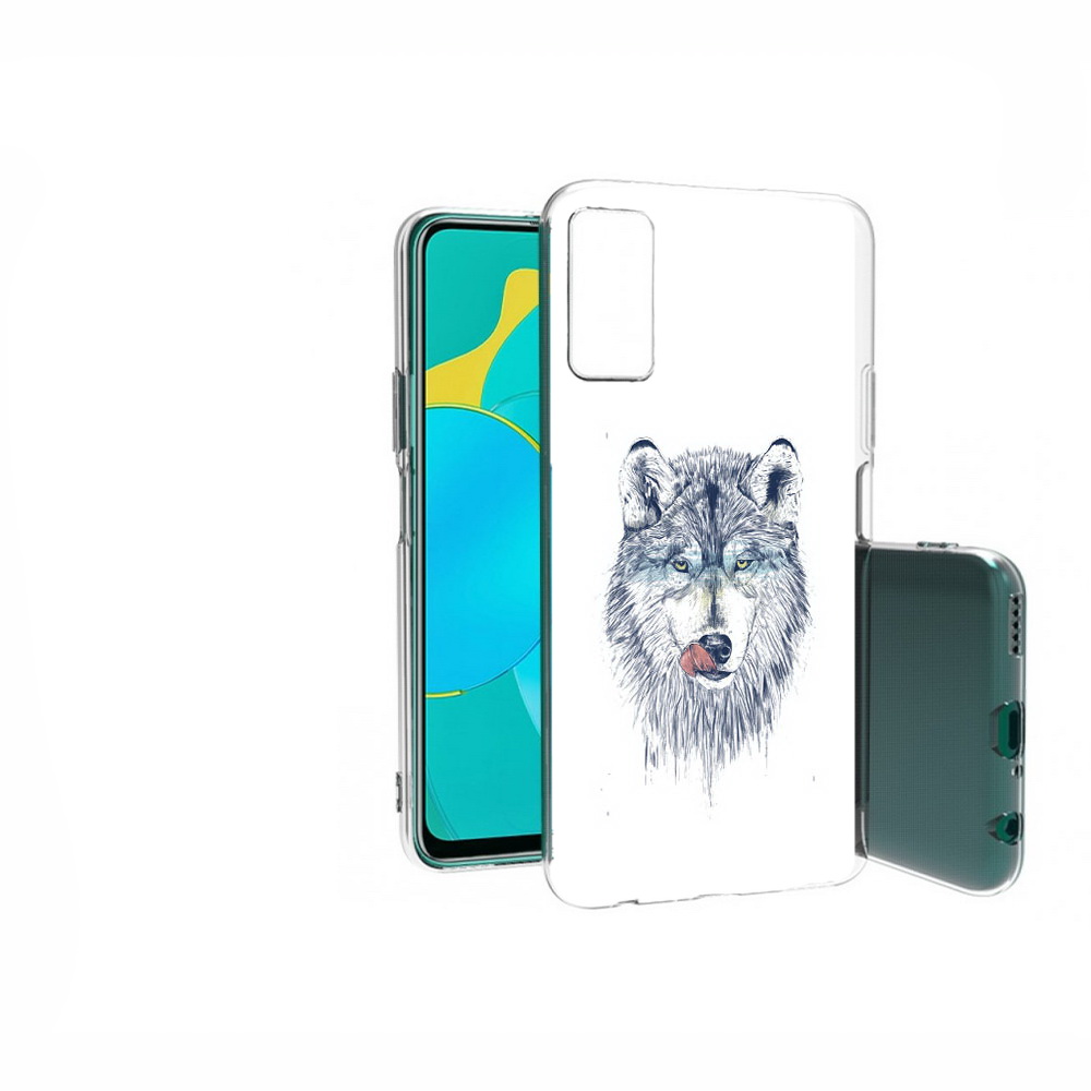 

Чехол Mypads Голодгый Волк Для Honor 30S (Cdy-Nx9A, Прозрачный, Tocco