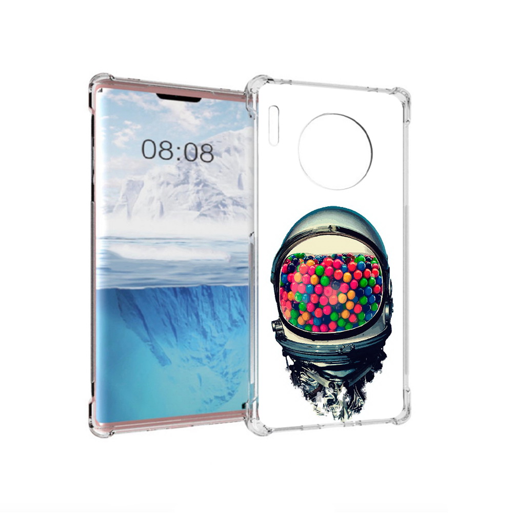 

Чехол MyPads Tocco для Huawei Mate 30 Pro шлем космонавта, Прозрачный, Tocco
