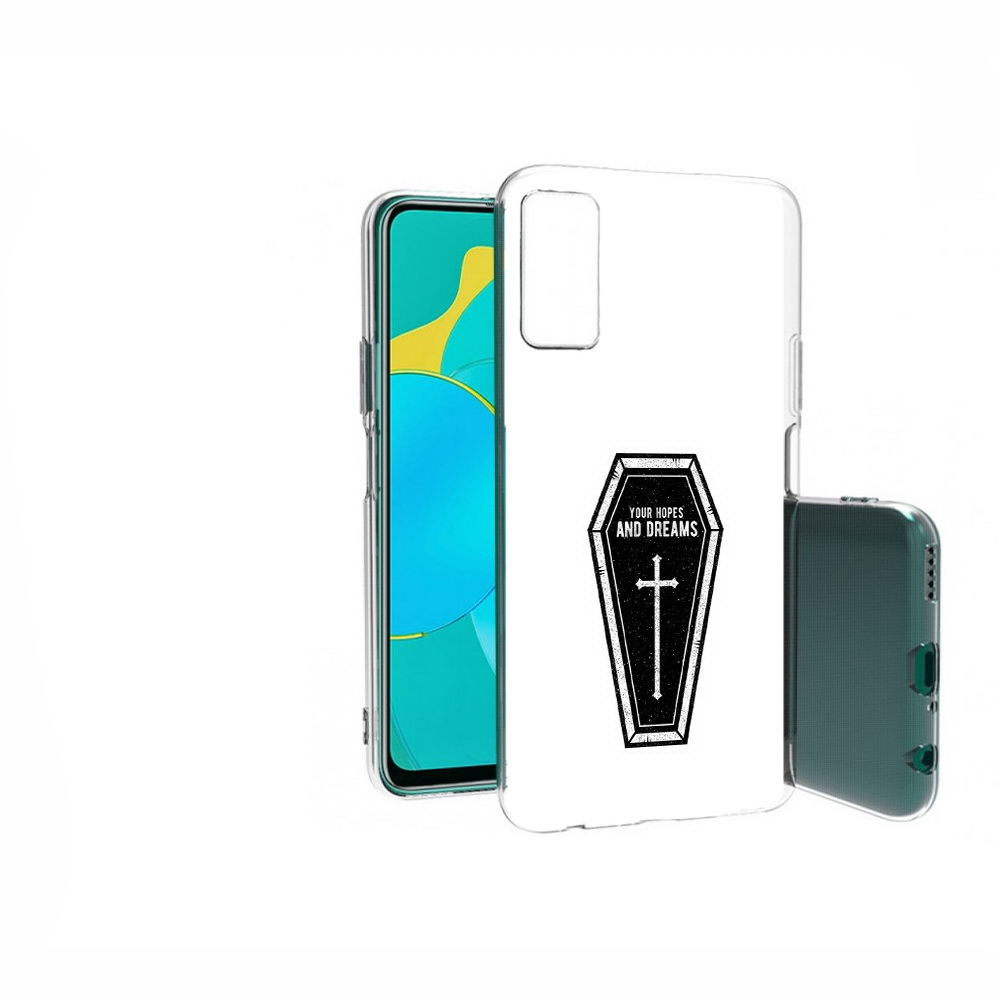 

Чехол MyPads Tocco для Huawei Honor 30S гроб с мечтами, Прозрачный, Tocco