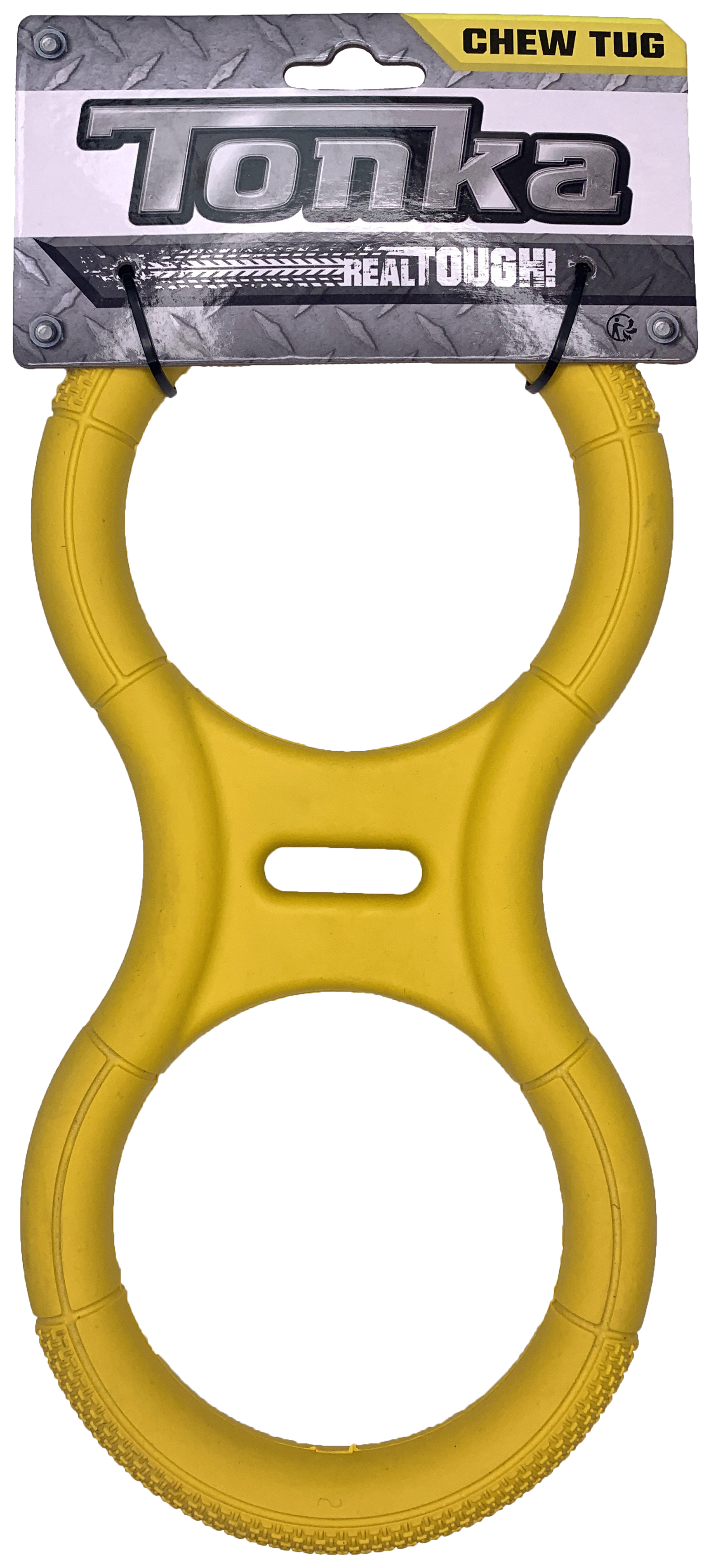 Игрушка для собак Tonka Грейфер рифленый желтый 29 см