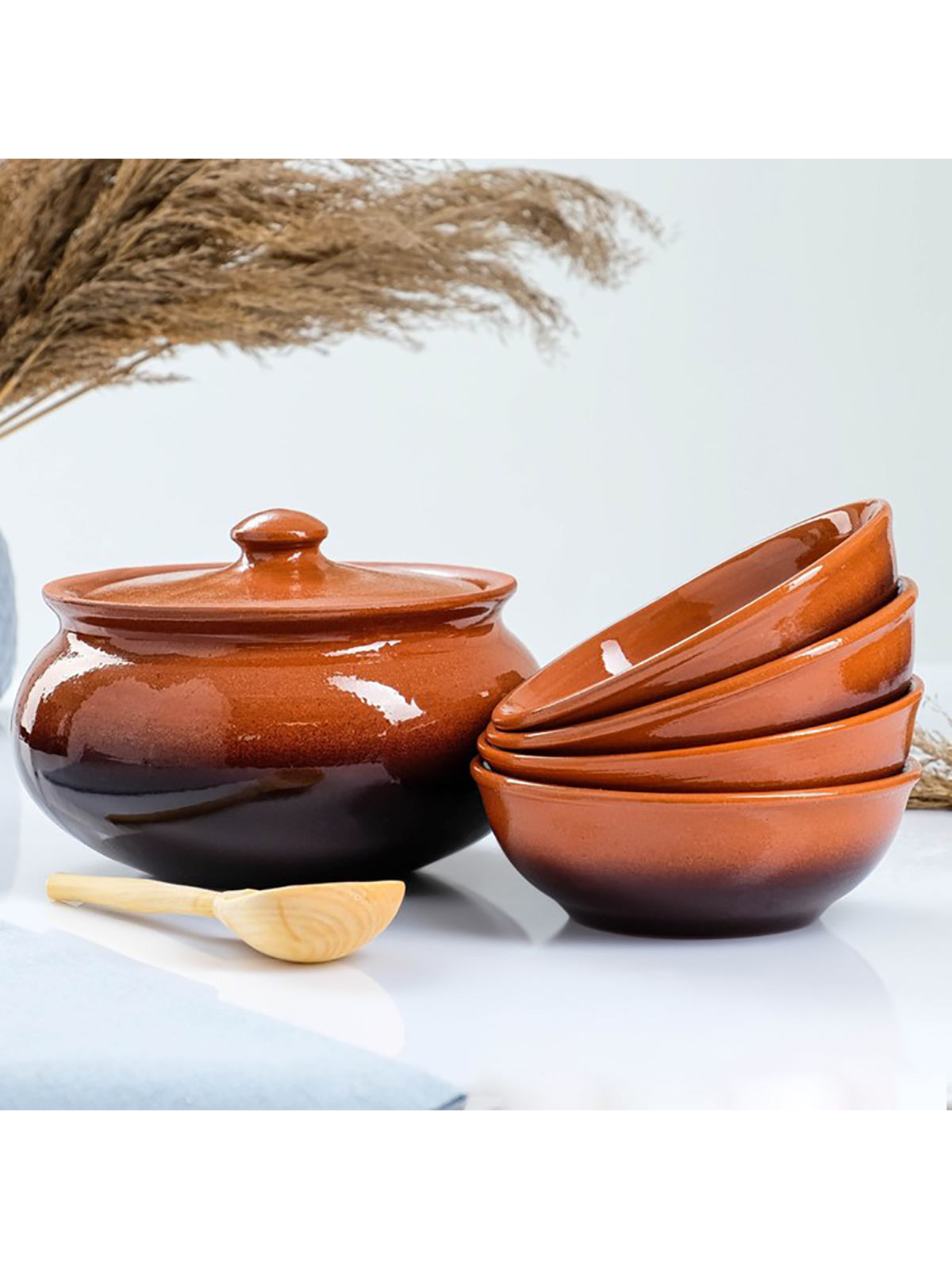 Набор посуды Вятская керамика керамический 6 предметов