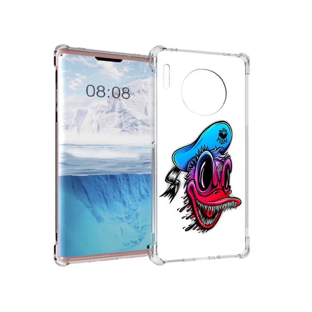 

Чехол MyPads Tocco для Huawei Mate 30 Pro Дональд, Прозрачный, Tocco
