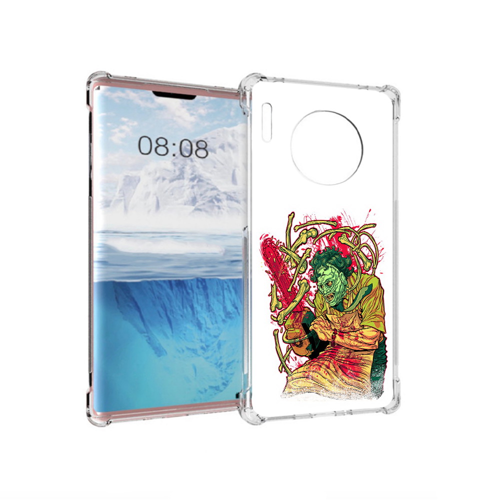 

Чехол MyPads Tocco для Huawei Mate 30 Pro яркий мясник, Прозрачный, Tocco
