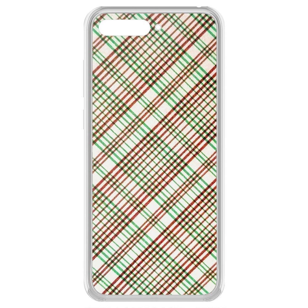 

Чехол-накладка Krutoff Clear Case Рубашка карты для Huawei Y6 (2018)