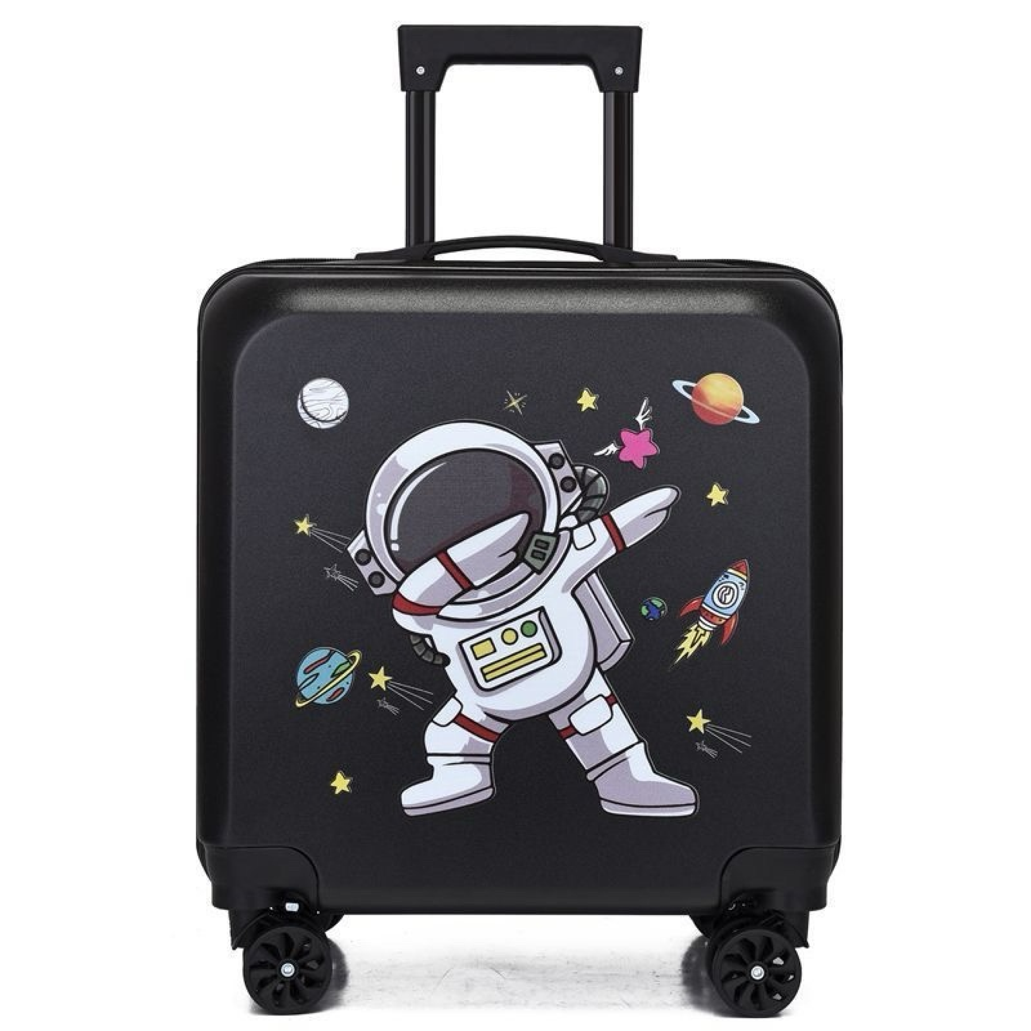 Чемодан детский Sanrio FunnyAstronaut черный