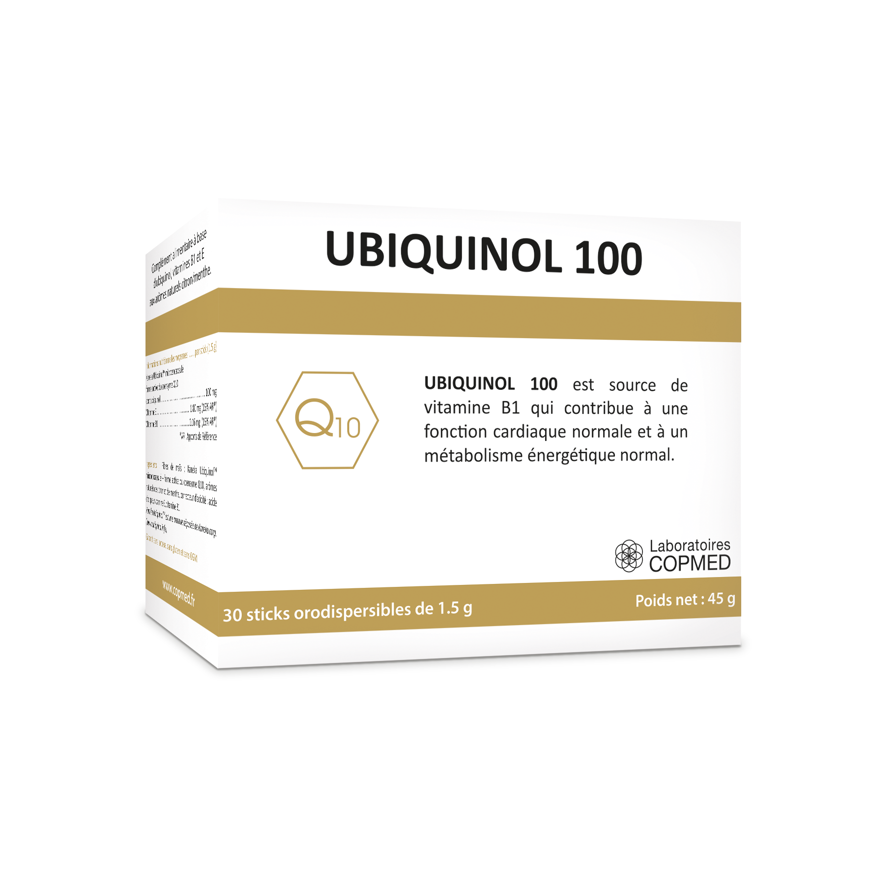 Коэнзим Q10 Laboratoires COPMED порошок, стик, 30 шт