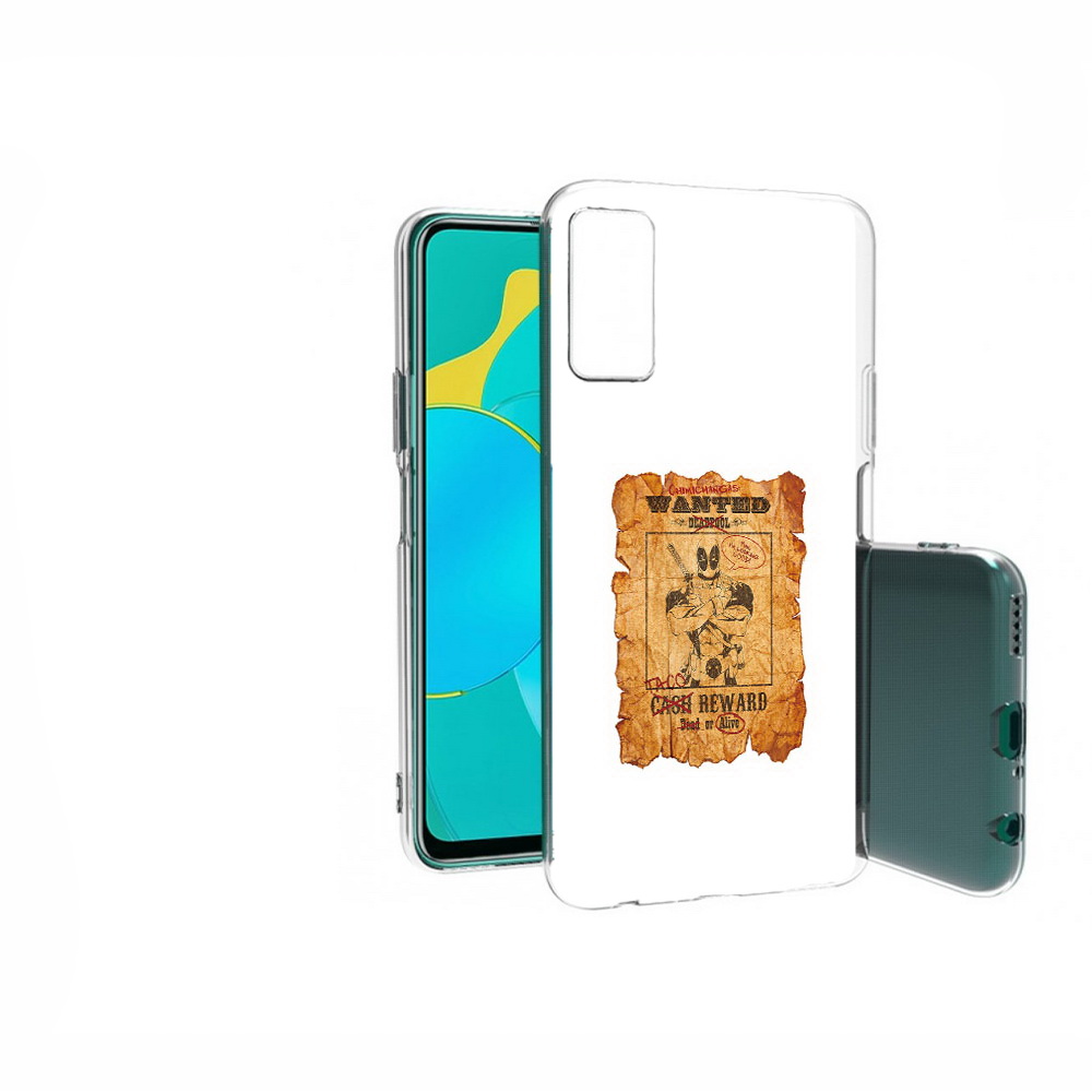 

Чехол MyPads Tocco для Huawei Honor 30S дедпул, Прозрачный, Tocco
