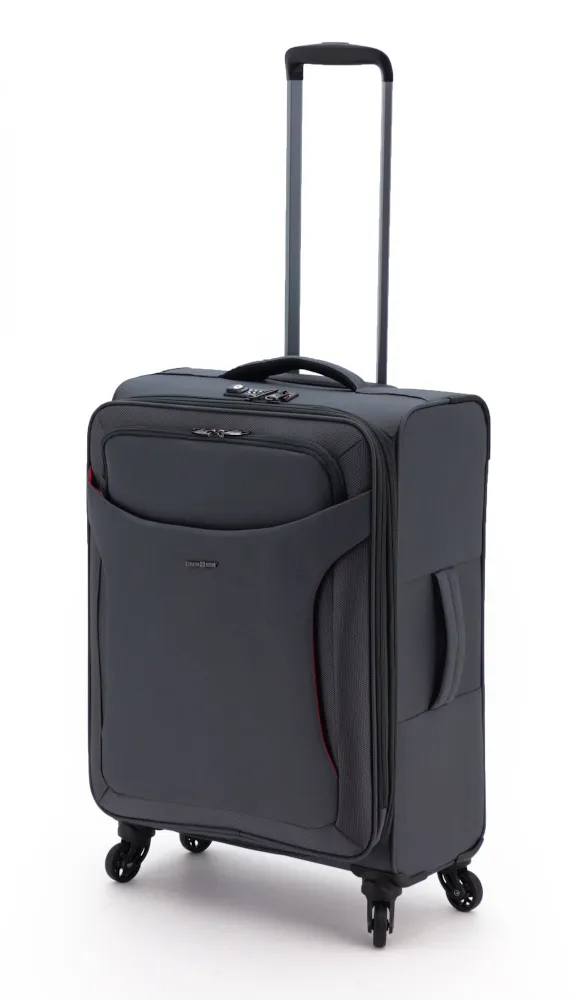 

Чемодан унисекс Eberhart Pulse grey, 65х44,5х26 см, Серый, Pulse