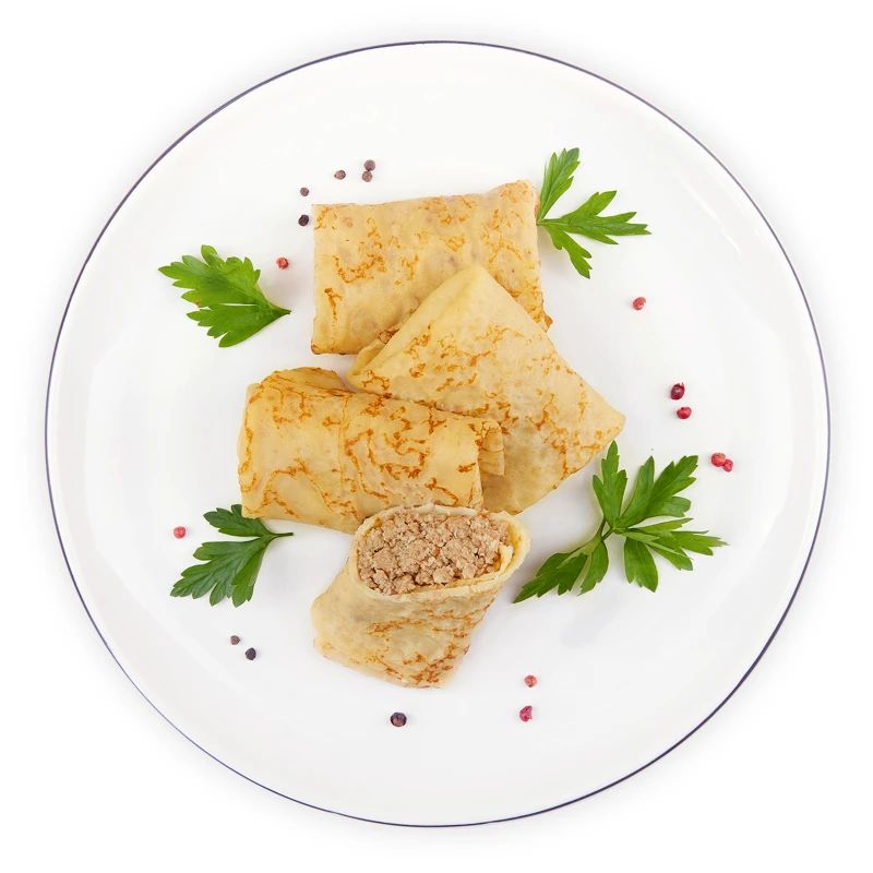

Блинчики с мясом 160 г