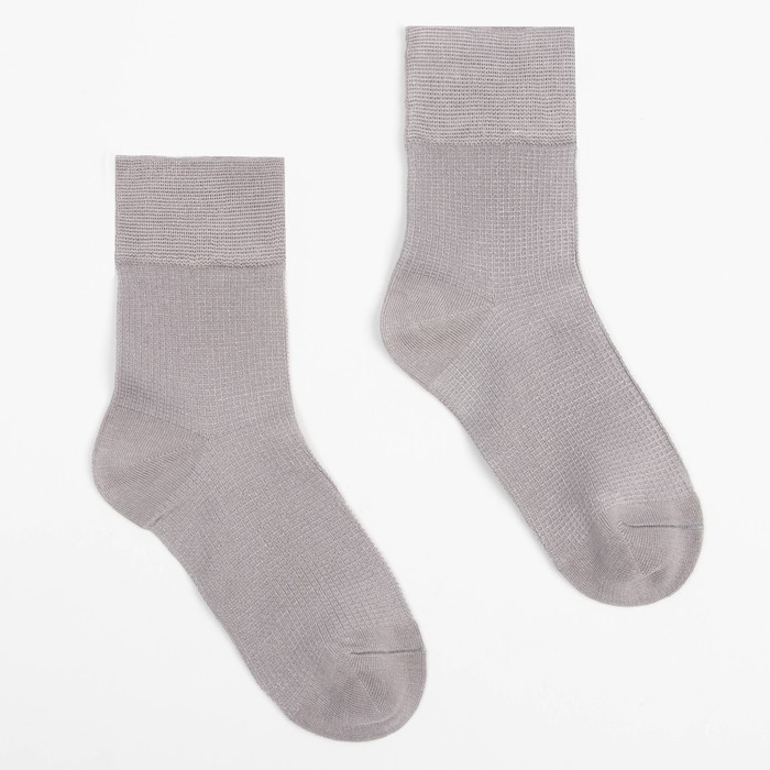 Носки женские MINAKU Basic socks серые 23-25