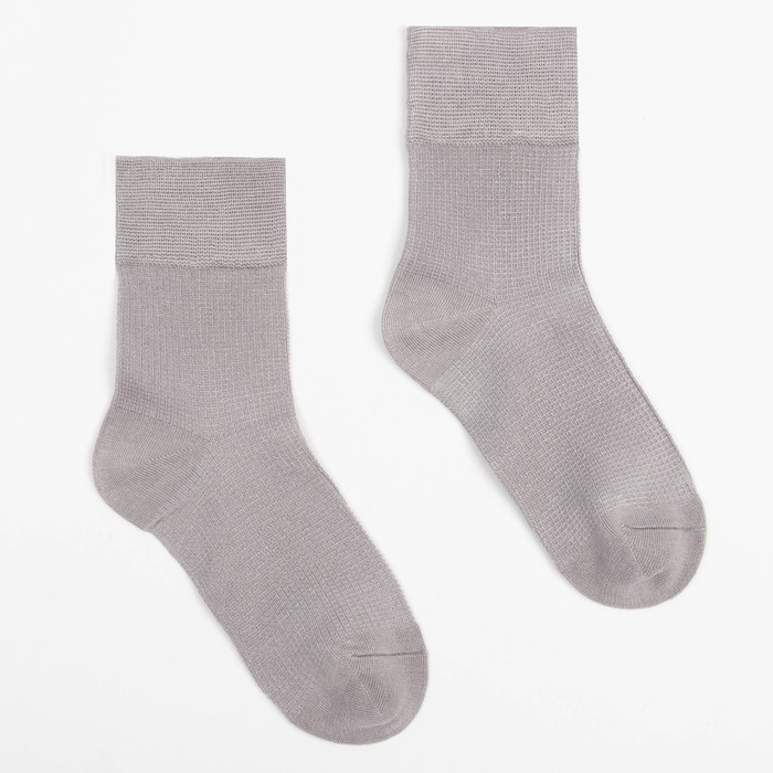 

Носки женские MINAKU Basic socks серые 23-25, Серый, Basic socks