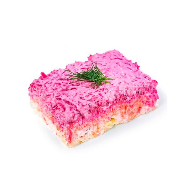 

Салат Сельдь под шубой из картофеля 250 г