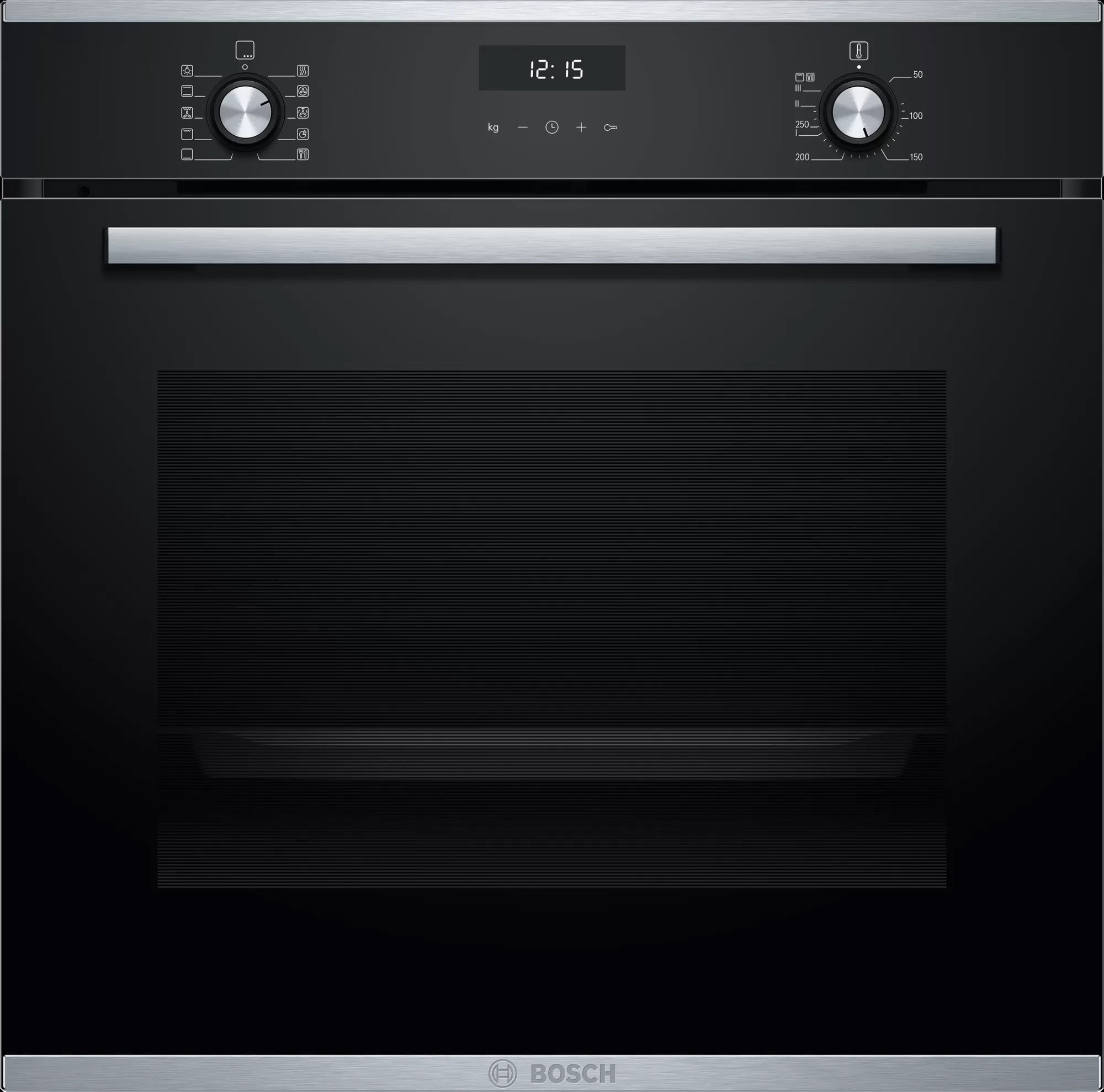 

Встраиваемый электрический духовой шкаф Bosch HBG237YS0R черный, HBG237YS0R