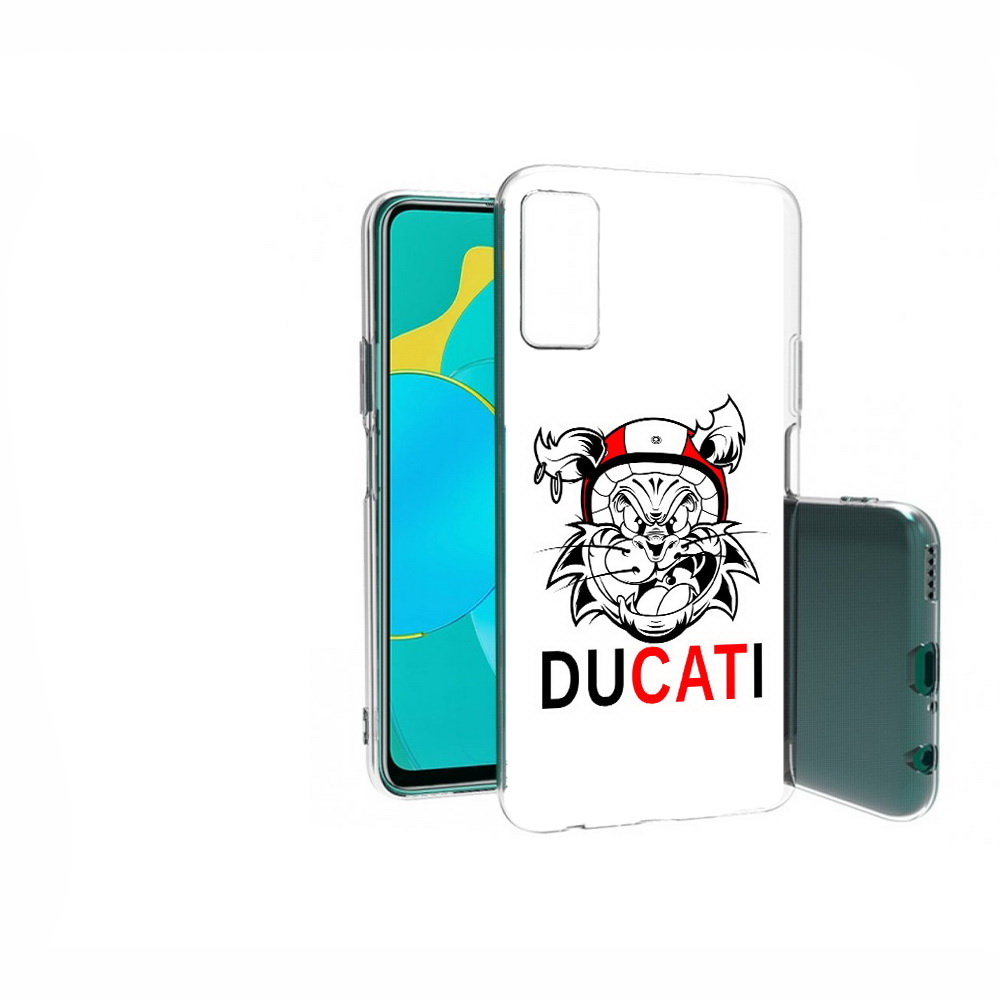 

Чехол MyPads Tocco для Huawei Honor 30S дукати, Прозрачный, Tocco